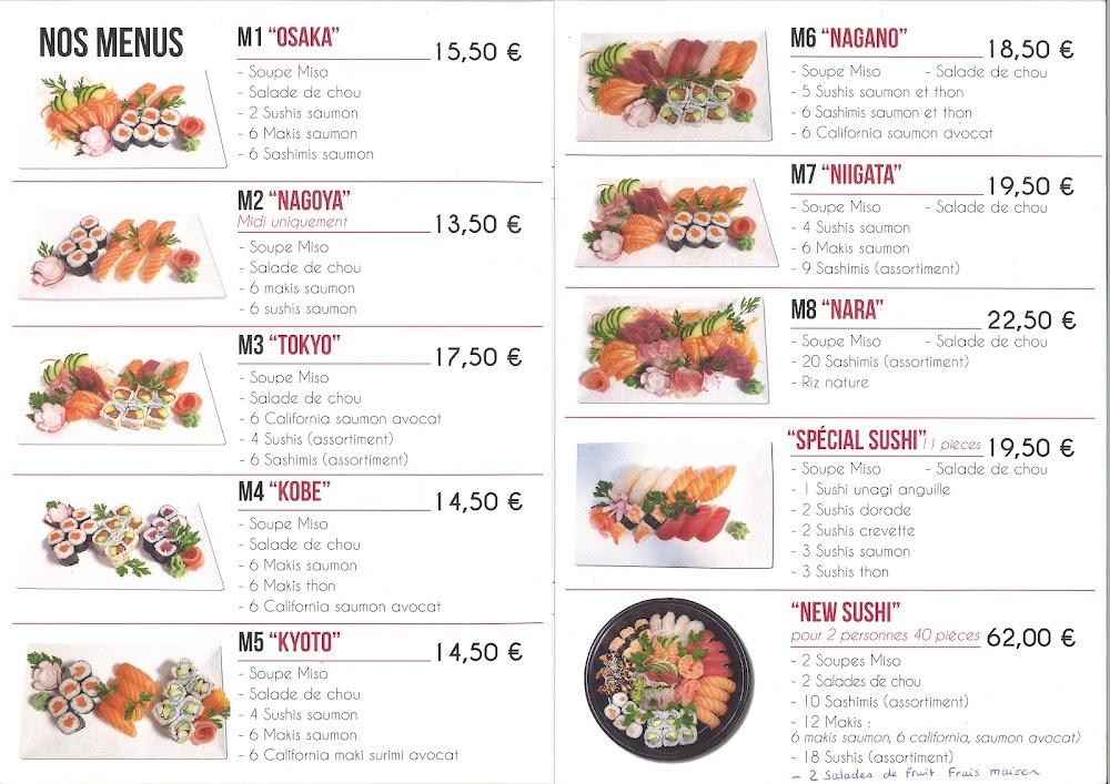 New sushi - Menu Image 1